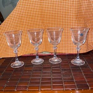 Royal Bavarian Crystal set of 4, made in Germany.